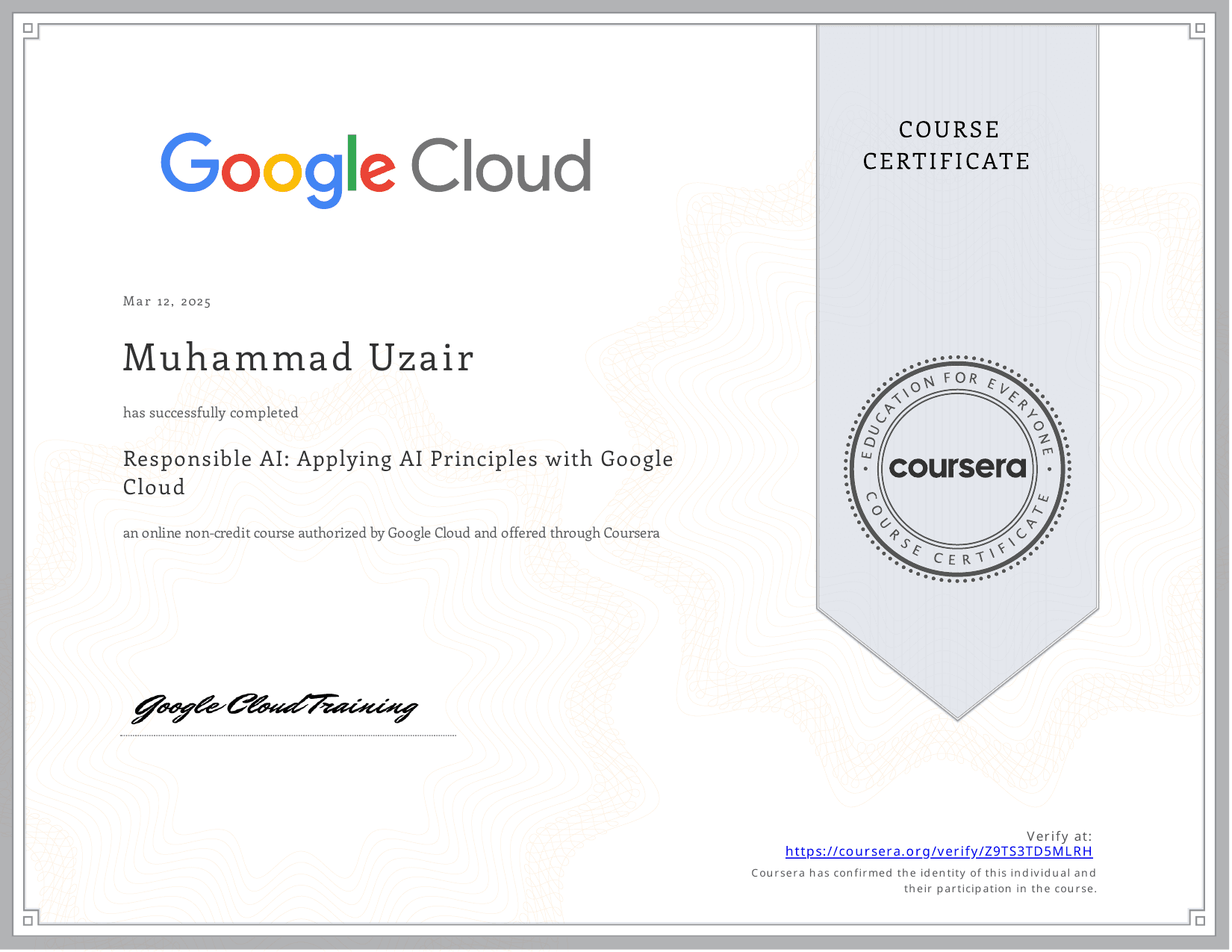 Responsible AI: Applying AI Principles with Google Cloud