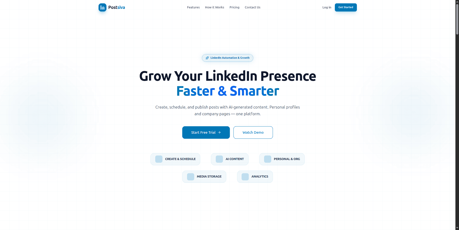 Postsiva – LinkedIn Automation